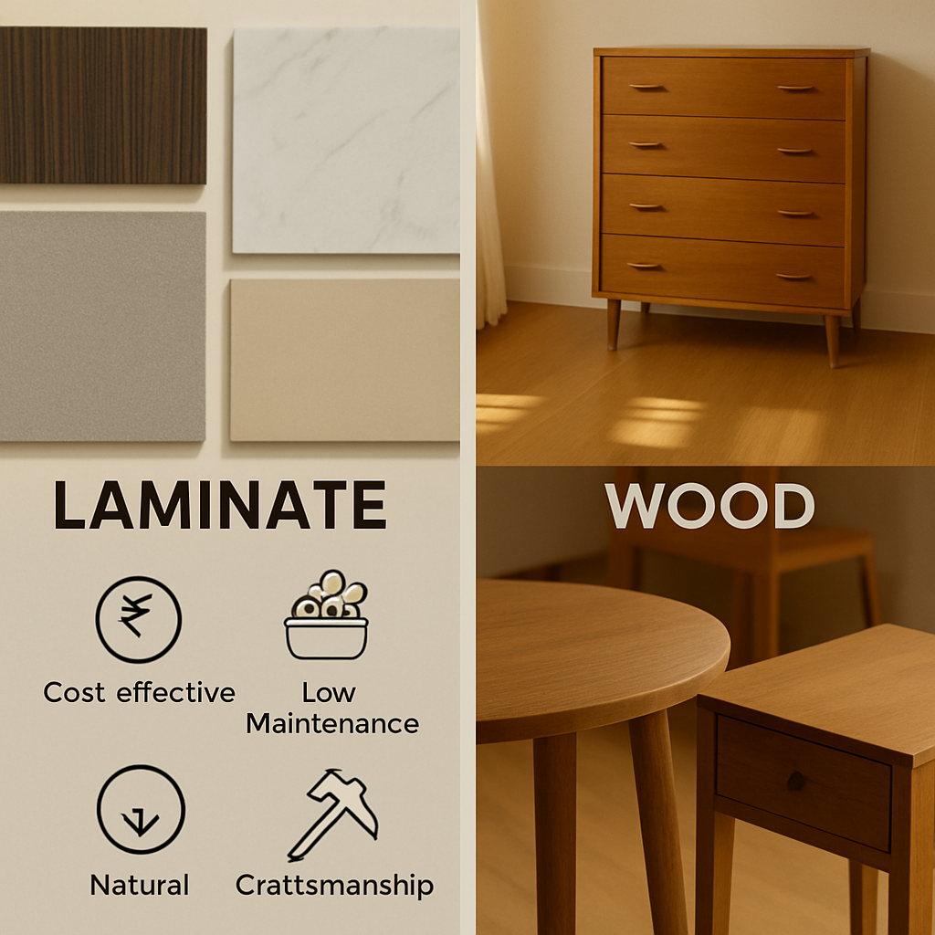 Laminates vs. Wood: Which Is Better for Your Space?